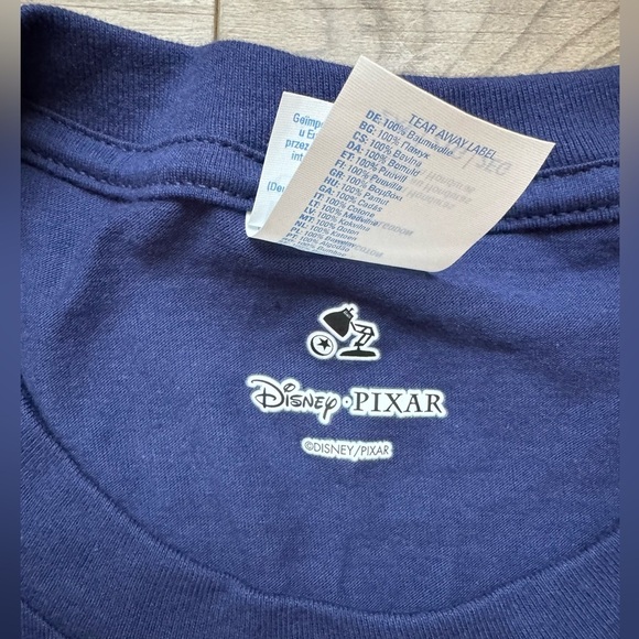 Disney Pixar Inside Out 2 Anger Lurking T-Shirt Blue Adult Size 2XL 100% New - Picture 3 of 8